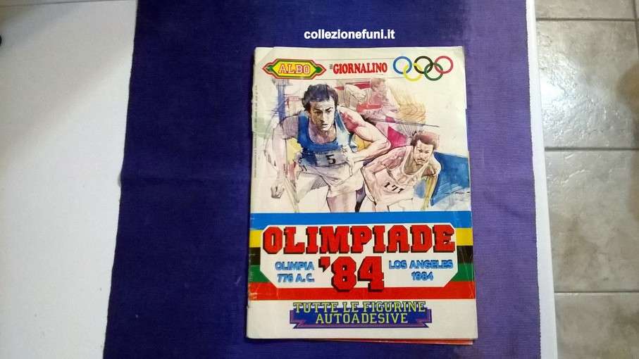 Album Olimpiadi 1984 Los Angeles Il Giornalino completo